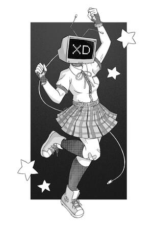Pixel comic style Pixel comic style