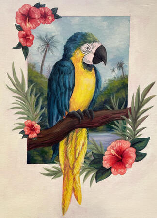 Tropical painting Tropical painting